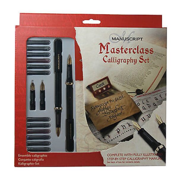 Manuscript Left Handed Masterclass Calligraphy Set - MC146L