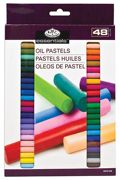 48 Quality Pigment Colour Oil Pastels Art Set