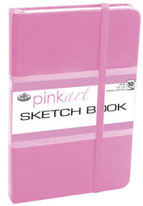 Pink-art Sketching And Drawing Pad 100gsm 127x209mm