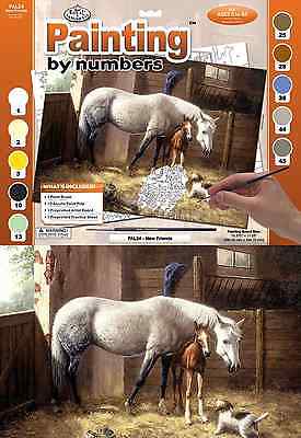 A3 Large Painting By Numbers Kit - Farmyard Animals Pal24