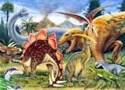 A5 Mini Painting By Numbers Kit - Jurassic Dinosaurs Pbnmin111