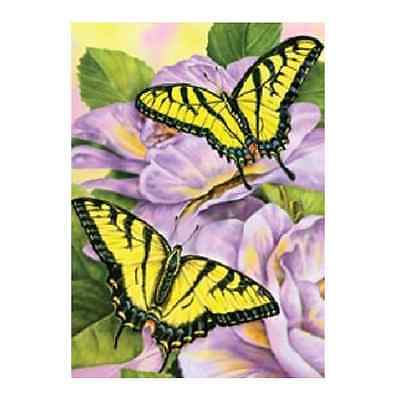 A5 Swallowtail Butterflies Mini Painting By Numbers Kit - Pbnmin113