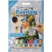 A5 Painting By Numbers Kit - Eastern Bluebird Pbnmin116