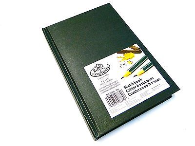 Dark Green A4 Hardback Artist Sketching Drawing Book