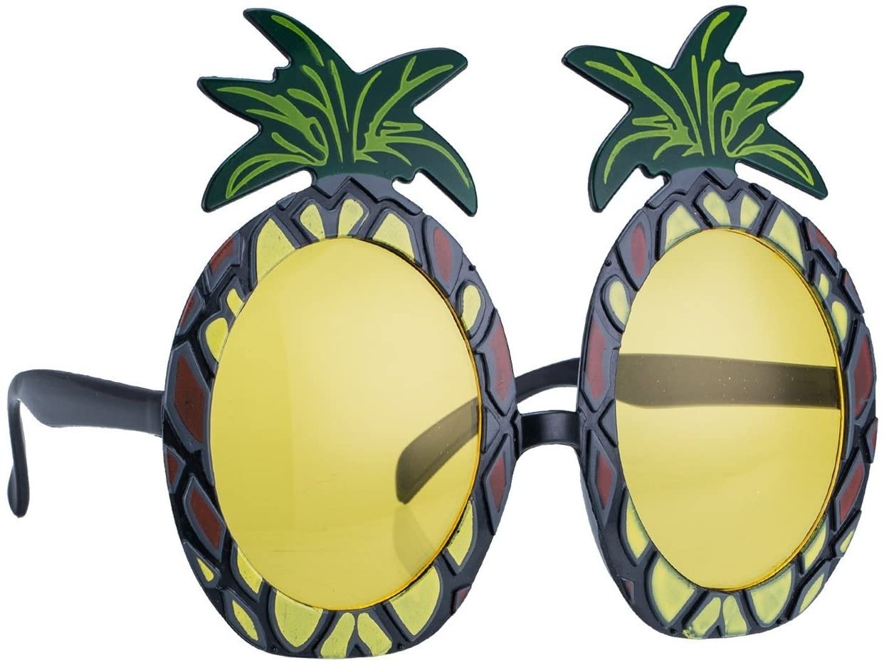Funny Glasses Pineapple Honeybee Alien Flamingo Plastic Fancy Dress Party Adults 