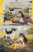 A3 Painting By Numbers Kit - Pond Pals Pjl33
