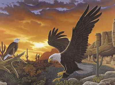 A3 Painting By Numbers Kit - Sky Messenger Eagle Pjl40