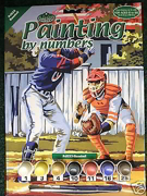 A4 American Baseballer Paint By Numbers Set PJS33