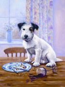A4 Painting By Numbers Kit - Hungry Hound Pjs63