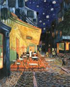 A3 Deluxe Canvas Painting By Greyscale Kit - Terrace At Night Pom-set9