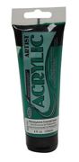 120ml Tube Of Artists Quality Acrylic Paint - Pthalocaynine Emerald Green