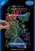 Butterflies Mini Rainbow Engraving Art Scraperfoil