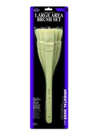 Oriental Hake Artist Paint Brush Set - Pack Of 3 Brushes