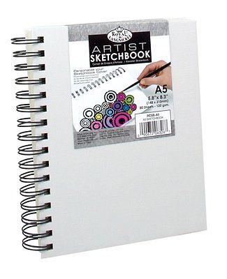 A5 Canvas Cover Sketch Book Rcsb-a5