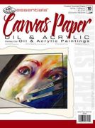 Canvas Paper Pad For Oil And Acrylic Painting 9"x12"