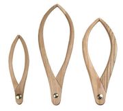 Set Of 3 Wooden Calipers Pottery Clay Ceramic Measuring Tools