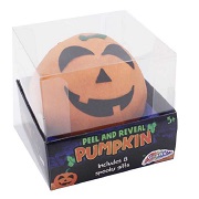 Peel And Reveal Pumpkin Halloween Party Game