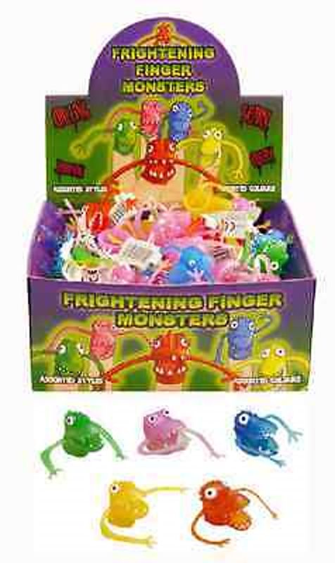 Finger Frights Monster Party Bag Toys - T41 024