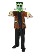Children's Frankensteins Monster Halloween Fancy Dress Costume - 7/9yrs