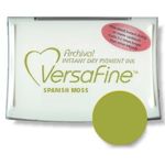 Versafine Light Green Ink Pad Rubber Stamp Pad Oil Based Inking Pad