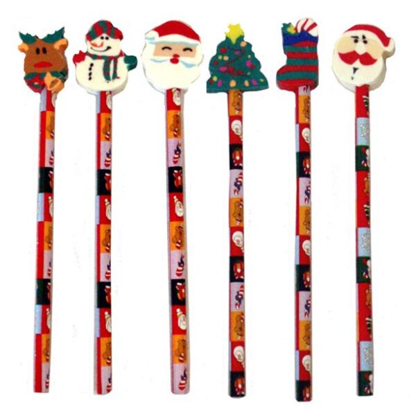 24 x Christmas Pencils