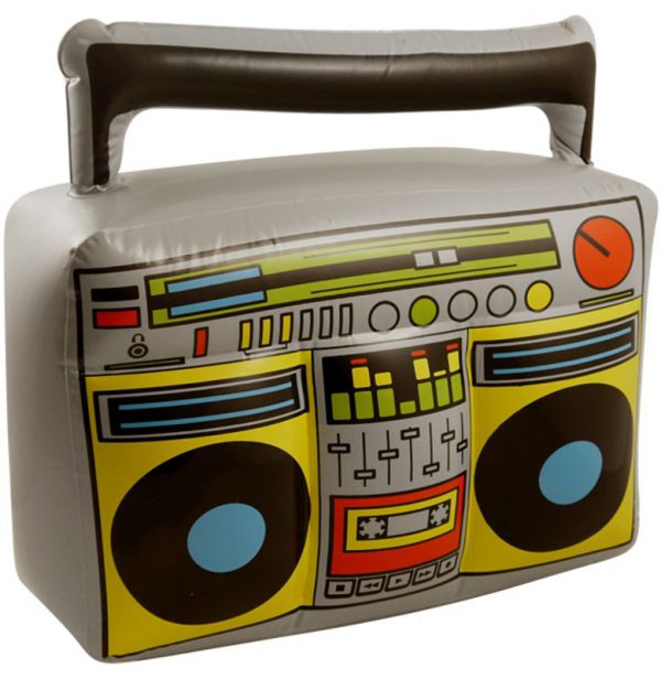 Inflatable Boom Box Stereo With Handle - X99 065