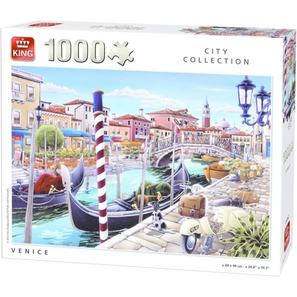 King Venice Jigsaw Puzzle 1000 Pieces THUMB