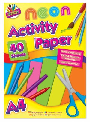 40 Sheet Neon Paper