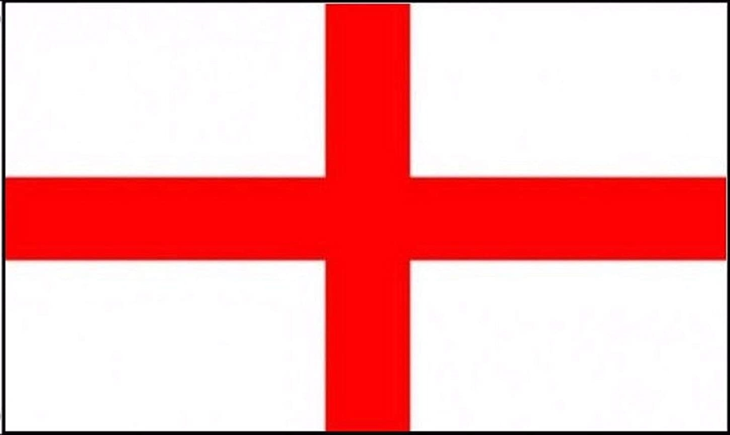 England Flag with Football Bottle Opener Fridge Magnet