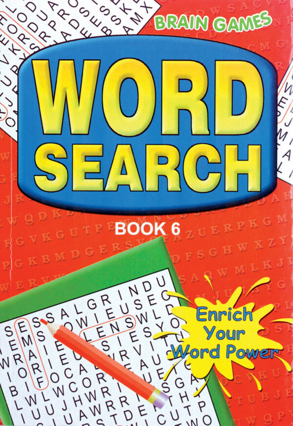 A5 Word Search Puzzle Books