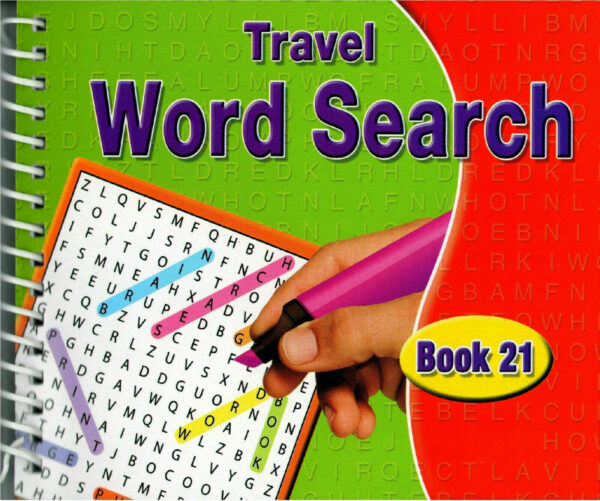 Travel Word Search Book