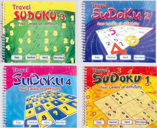 Travel Suduko Books