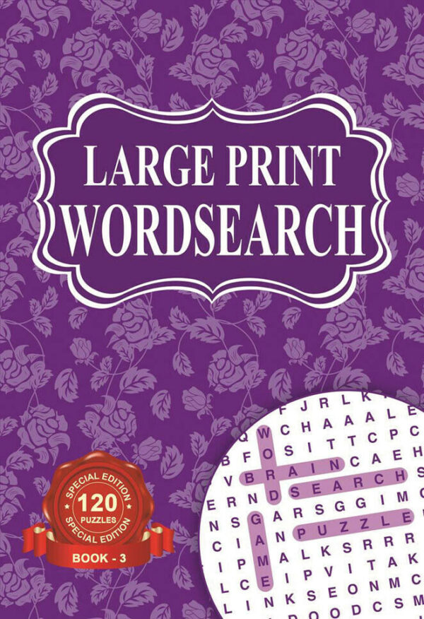 Large Print Word Search Puzzle Books