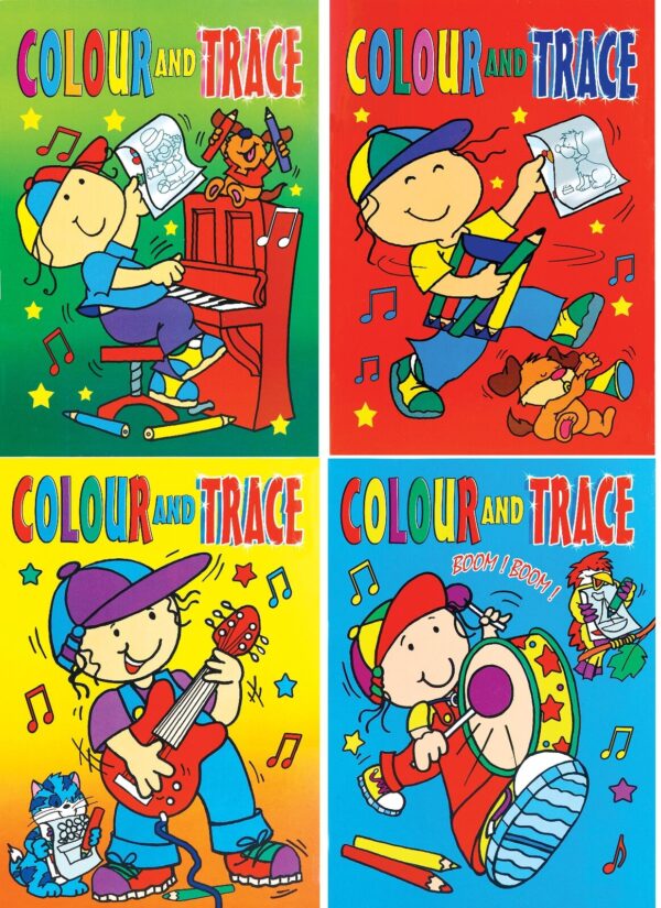 A4 Colour & Trace Books