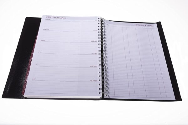 A4 Day To A page Diary