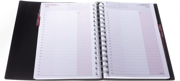 A5 Day To A page Diary