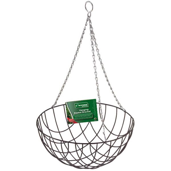 12" Wire Hanging Flower Basket
