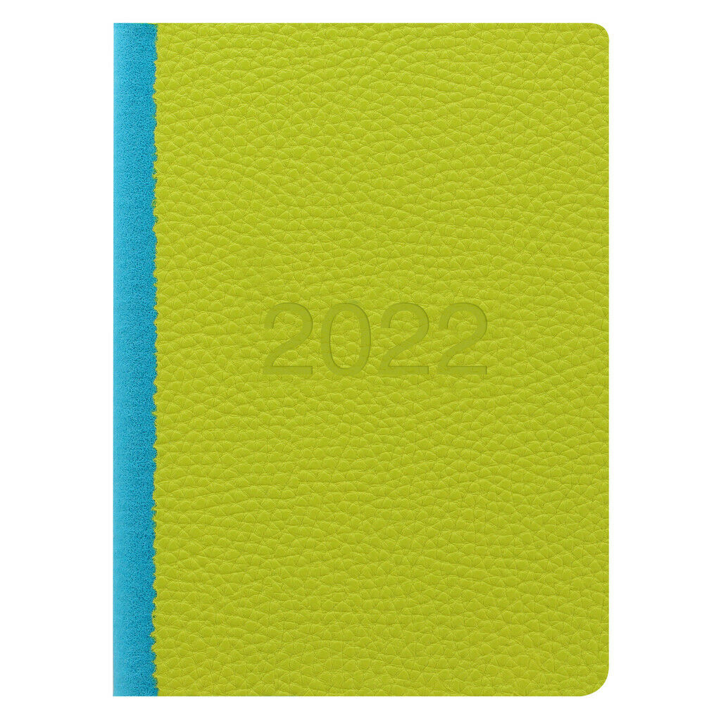 Letts 2021 Diary Two Tone A6 Day A Page Appointments Textured Leather Look
