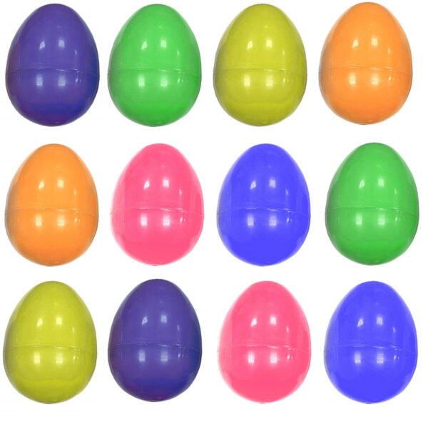 Plastic Coloured Eggs