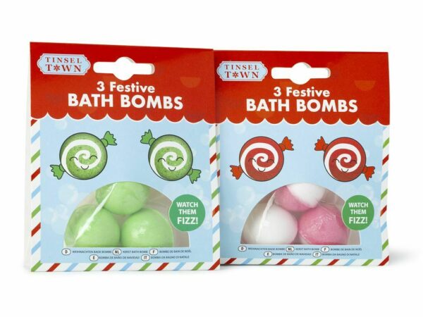 Christmas Bath Bomb Fizzers