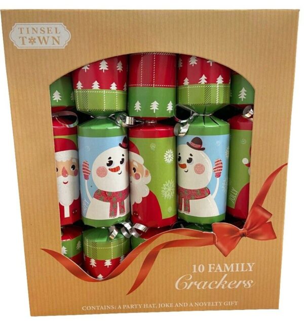 Santa/Snowman Christmas Crackers