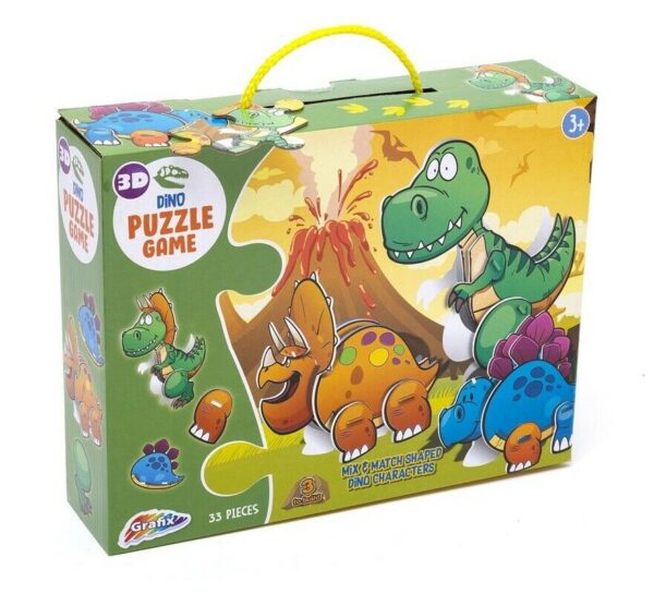 Grafix 3D Dinosaur Puzzle