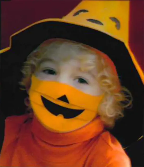 Junior Monster Halloween Face Masks