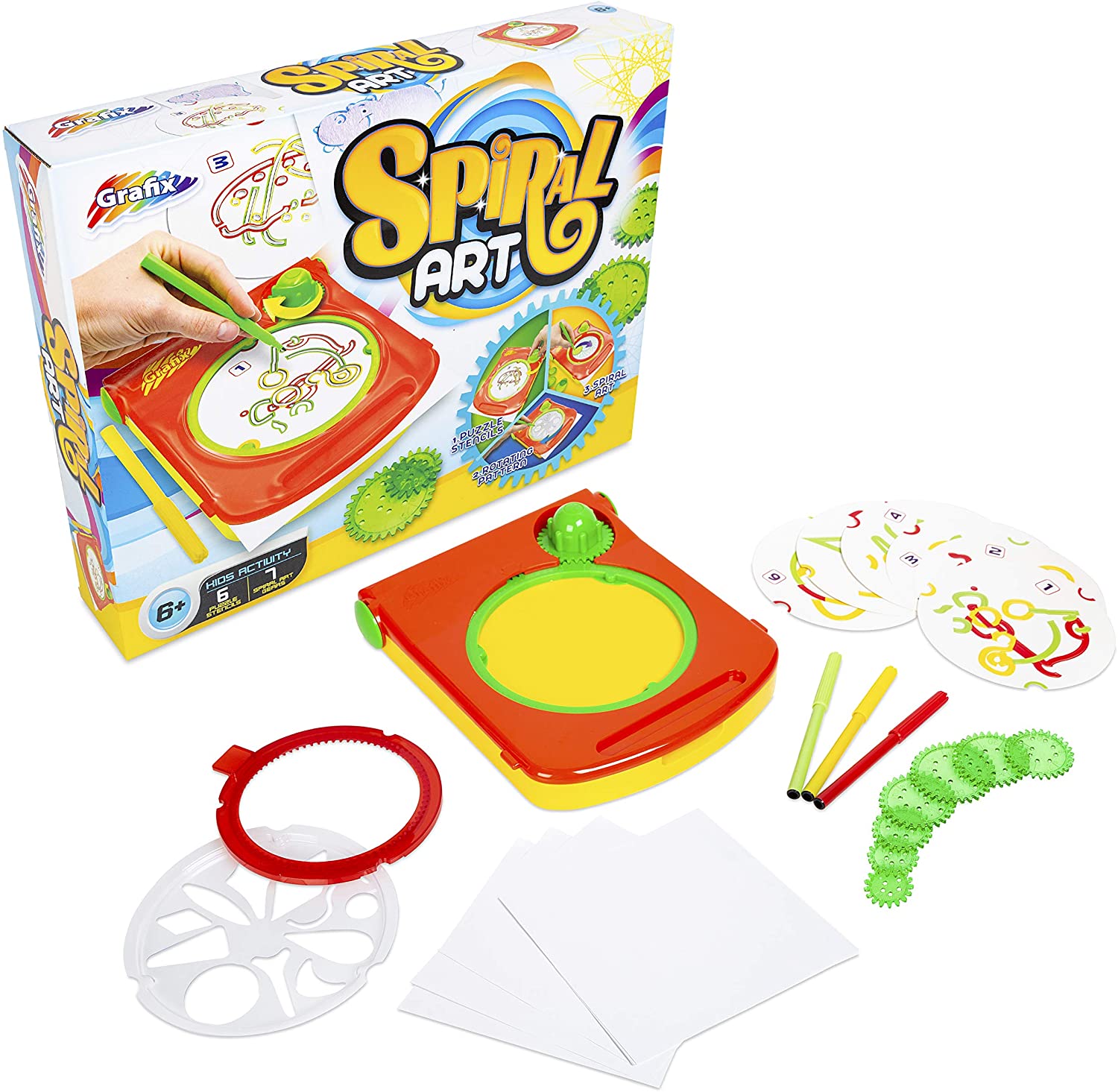 3D Print File Stl, Spirograph Deluxe Set, Drawing Set, Crafts, Painting  Templates, Children's Mosaic, Learning to Draw 