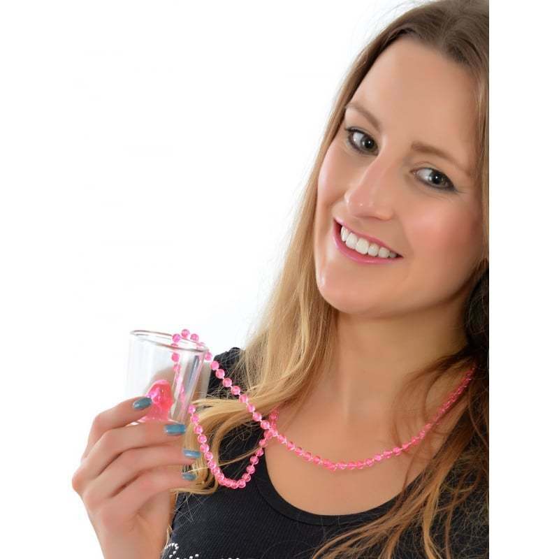 Pack of 12 Team Bride Shot Glasses on Necklaces and 1 Bride to Be — Blue  Planet Fancy Dress