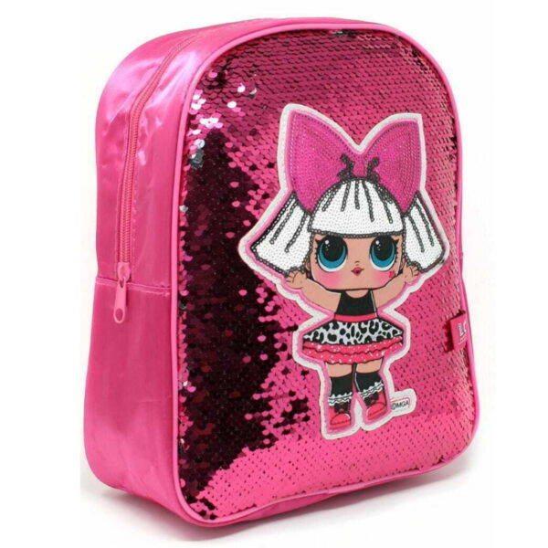 Pink Sequin LOL Surpise Dolls Backpack
