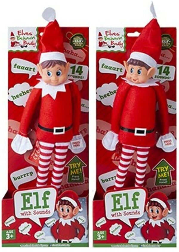 Naughty Christmas Elf With Rude Sounds