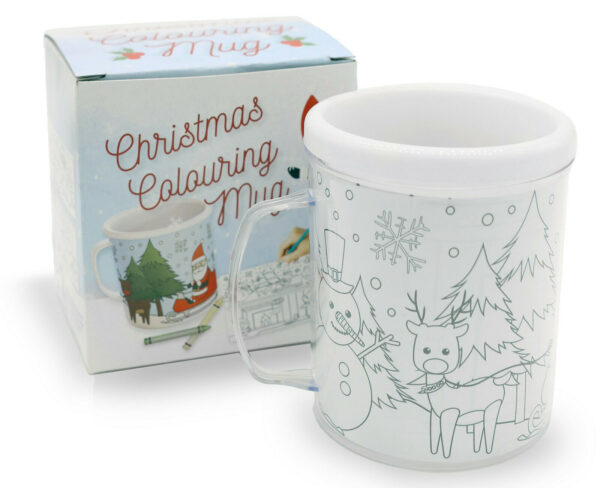 Christmas Colouring Mug