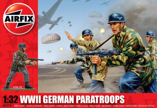 German Paratroops Modelling Set