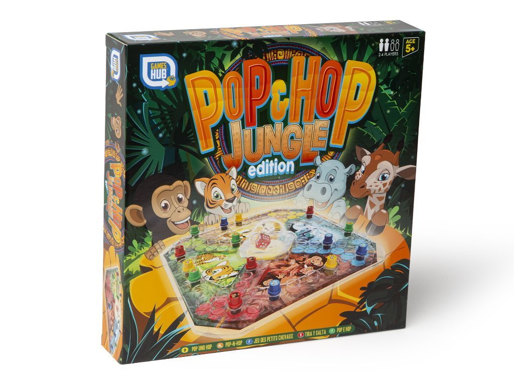 Pop 'n Hop Game Frustration Childrens/Kids Popping Dice Board Game UK 